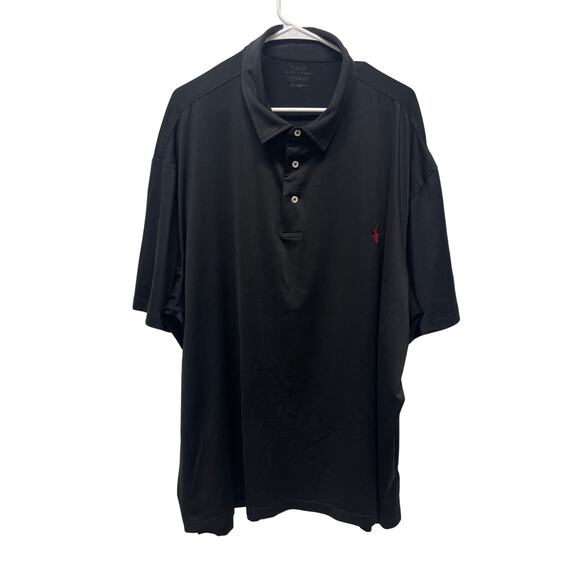 Polo Ralph Lauren Performance Men's Golf Polo black pony logo size 3XB - Picture 1 of 6